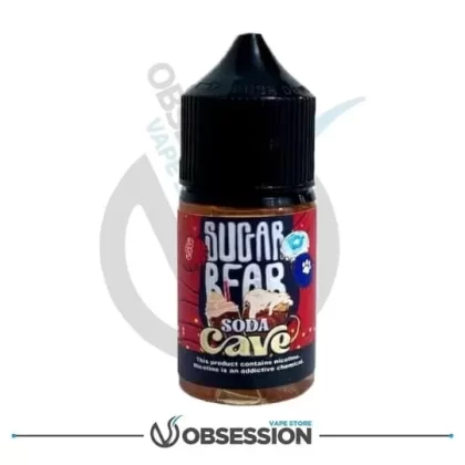 SUGAR BEAR SODA CAVE 30MG SALT 30ML E-LIQUID