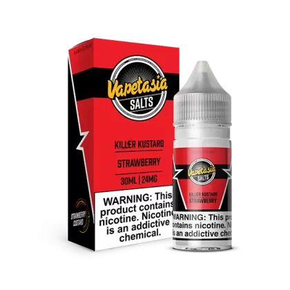 Vapetasia Salt Killer Kustard Strawberry eJuice - Vape Product; Vape Product, Vape Product