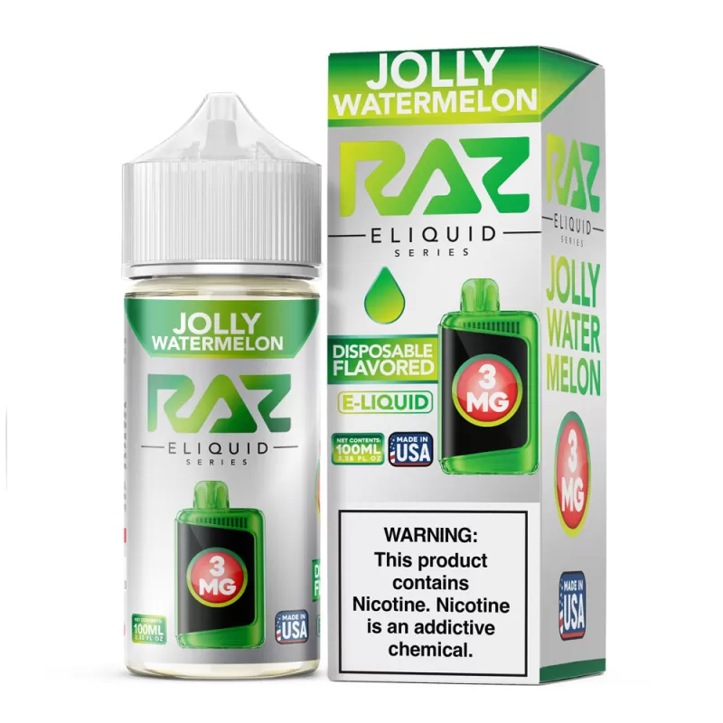 RAZ - Jolly Watermelon - 100ML E-Liquid - 6MG