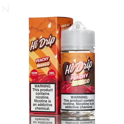Hi Drip E-Liquid - Peachy Mango - 100ml - 6mg