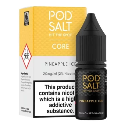 Pineapple Ice By Pod Salt Core 10ml - Nicotine Strength#10mg (Salt)>5mg (Salt)>20mg (Salt)