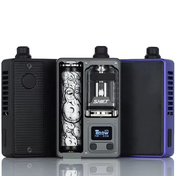 Vaperz Cloud SAN AIO Boro Box Mod Kit (DISCONTINUED) - Satin Red