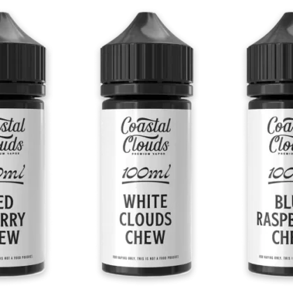 Coastal Clouds Premium E-Liquid 100ml - White Clouds Chew / 3mg - Skullvaping