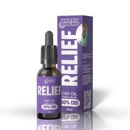 Happy Hemp® CBD olie Purple Relief 40%