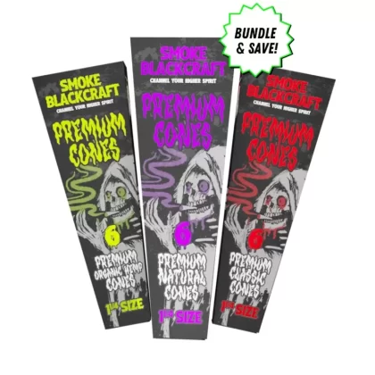 Blackcraft Cones - Amount#3 Pack>1~Style#Natural>Classic>Organic