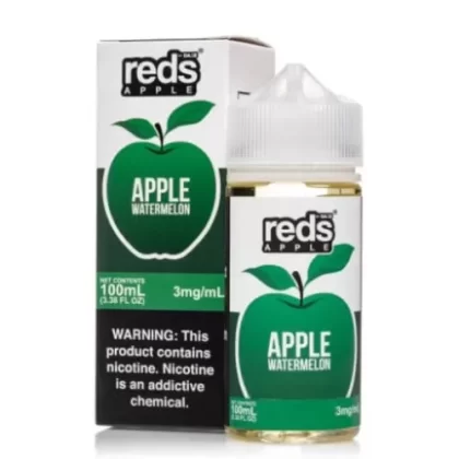 7 Daze Reds Apple Watermelon 100ml Vape Juice - Vape Product, Vape Product (B0A89C)