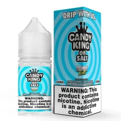 Strawberry Rolls Nicotine Salt by Candy King On Salt - Size#30ml~Nicotine#50MG