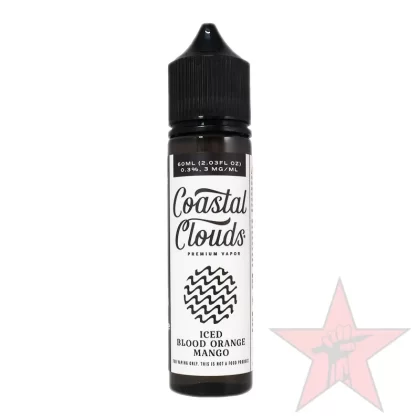 Coastal Clouds – Iced Blood Orange Mango – 60mL - Vape Product, Vape Product