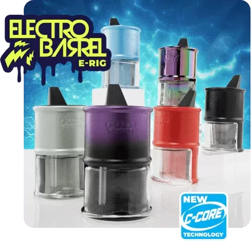 Ooze Electro Barrel E-Rig – C-Core 2000 MAh-14% OFF