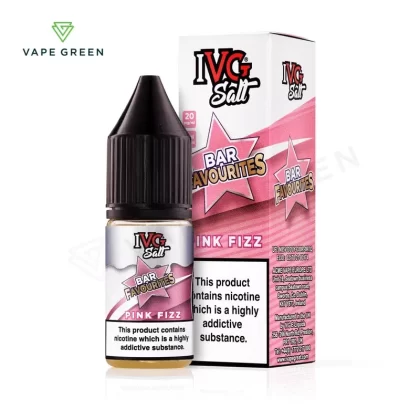 Pink Fizz Nic Salt E-Liquid by IVG Bar Favourites