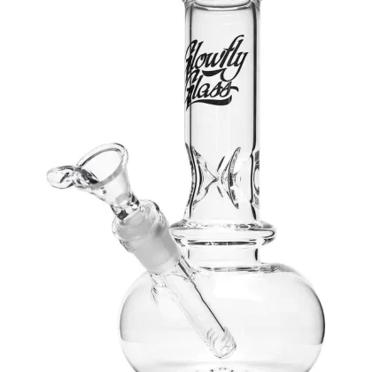 Glowfly Glass 10″ Clear Icer Bong - Ejuicewarehouse