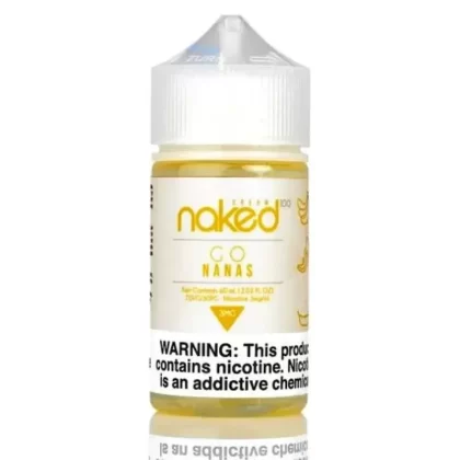 Go Nanas by Naked 100 Banana – 60ml - Nictone Strength#0mg>3mg>6mg>12mg