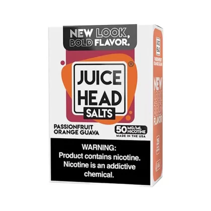 Juice Head – Passionfruit Orange Guava – Salt Nic – 30mL - Redstarvapor