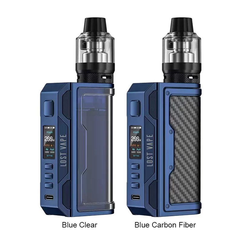 Lost Vape Thelema Quest 200W Box Mod Kit - Purple Clear - Image 2
