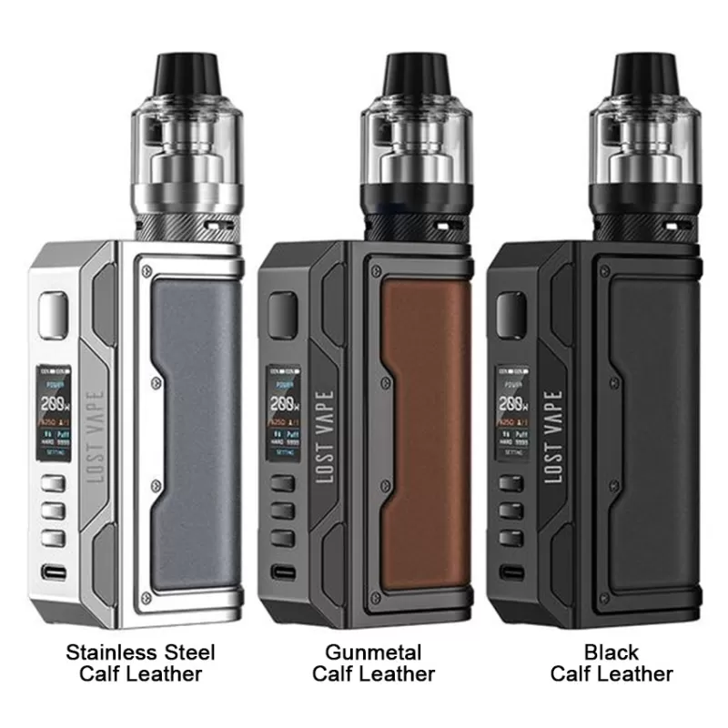 Lost Vape Thelema Quest 200W Box Mod Kit - Purple Clear - Image 3