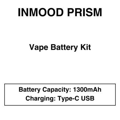 Inmood Prism – Vape Battery Kit – 1300mAh