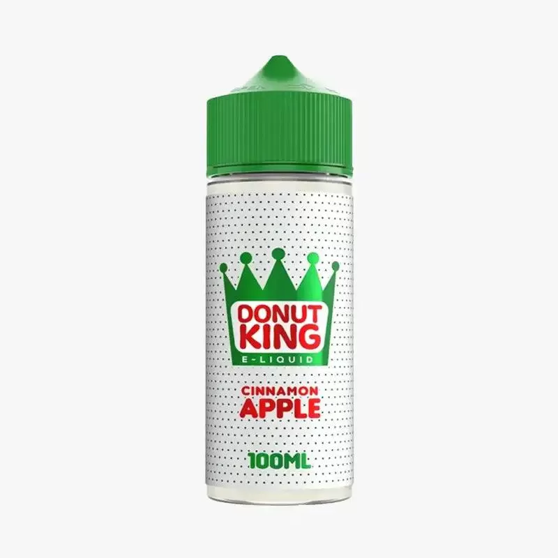 Donut King 100ml Shortfill E-Liquid - Banana & Strawberry Cooler - Image 2