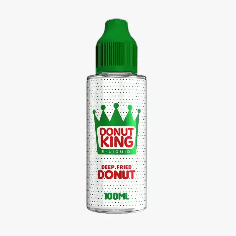 Donut King 100ml Shortfill E-Liquid - Banana & Strawberry Cooler - Image 3