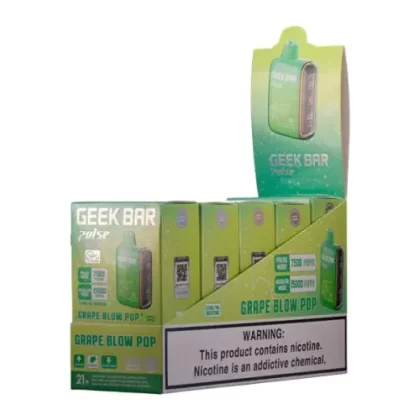 BULK Grape Blow Pop GEEK BAR Pulse – 5 Pack