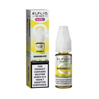 ELFLIQ Banana Ice Nic Salt - 20mg