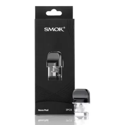 SMOK Novo Replacement Pods. - 1.2 Ohm, 1.4 Ohm