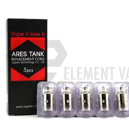 Sigelei Ares Tank Replacement Coils (Pack of 5)