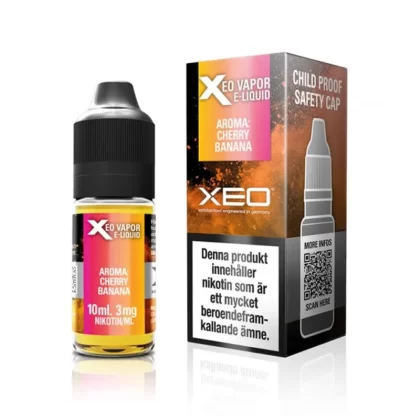 XEO Xtreme Vapor Cherry Banana 10ml – vape juice med nikotin - Yes