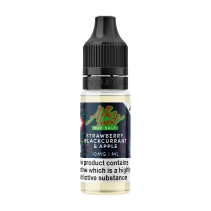 Strawberry, Blackcurrant & Apple Nic Salt by Alka Mist 10ml - Ecigwizard