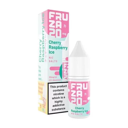 Fruza Cherry Raspberry Ice Nic Salt - 10mg - Pack of 10, 20mg - Pack of 10