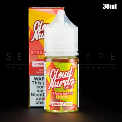 Cloud Nurdz – Strawberry Lemon Nic Salt 30ml