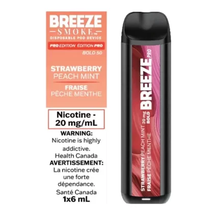 BREEZE PRO 2000 – STRAWBERRY PEACH MINT