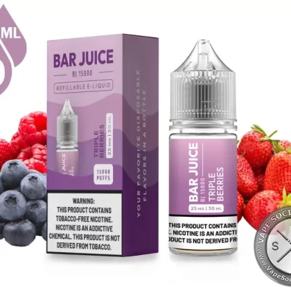 Triple Berries BAR JUICE SALT 30ml