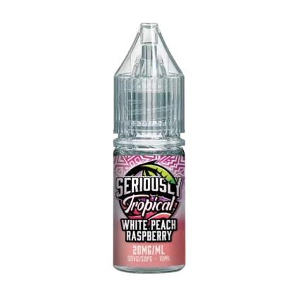 White Peach Raspberry Nic Salt by Seriously Tropical - Ecigwizard
