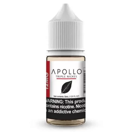 Triple Nickel E-Liquid by Apollo 50/50 - Size#30ml~Nicotine#0MG>6MG>24MG