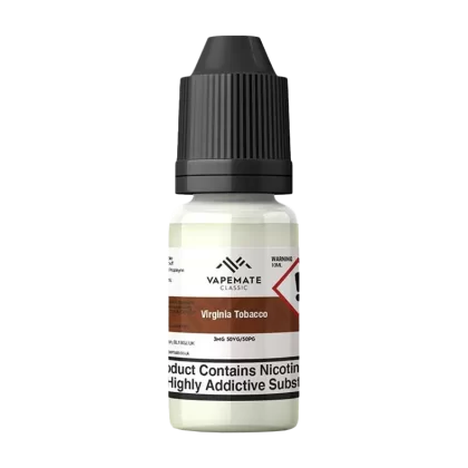 Vapemate Classic Virginia Tobacco 10ml - Blend#50VG / 50PG>70VG / 30PG0mg>3mg>6mg>12mg>18mg