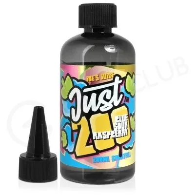 Blue Sour Raspberry Just 200 Shortfill E-Liquid by Joe’s Juice 200ml