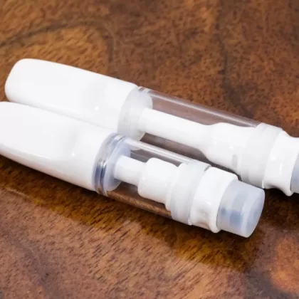 Full Ceramic 510 Vape Cartridges | O2V-AC | Wholesale - Black, White; Screw Top, Push Top; Vape Product, Vape Product