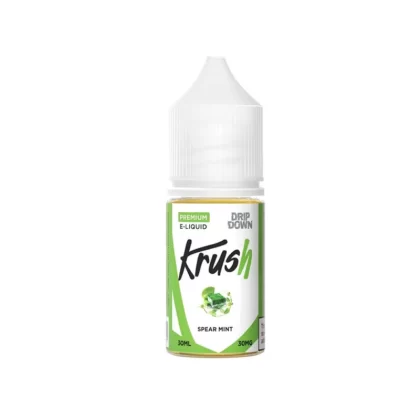 Drip Down Krush Series Salt – Spearmint Ice 30ml (30, 50 mg) - Vapebazaar Pk