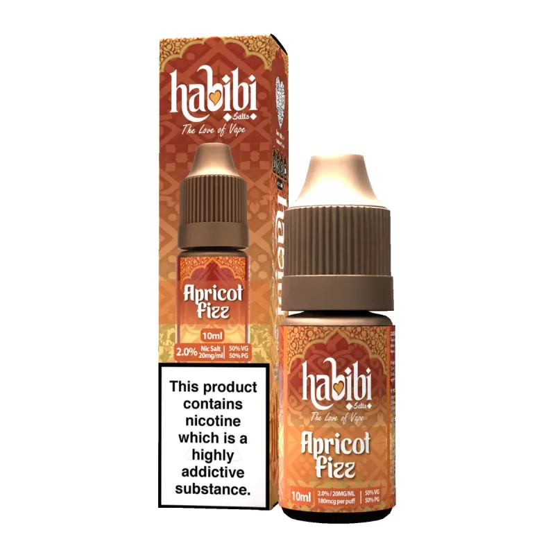 Habibi Nic Salt 10ML E-Liquid - Sour Plum Raspberry / 20mg - Image 2