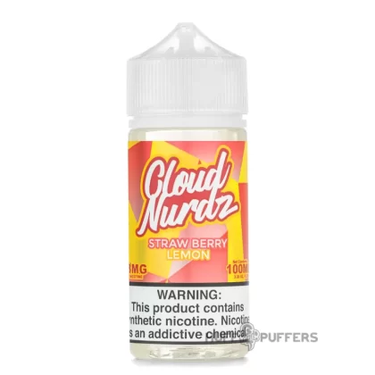 Cloud Nurdz – Strawberry Lemon 100mL - Vape Product, Vape Product