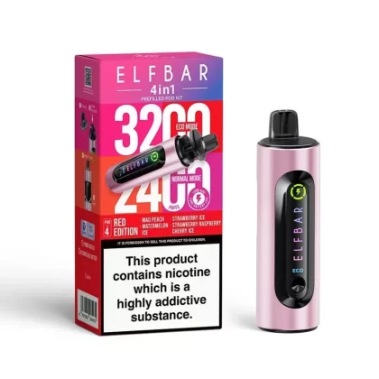 Elf Bar 4 in 1 Red Edition - Eliquidsupply
