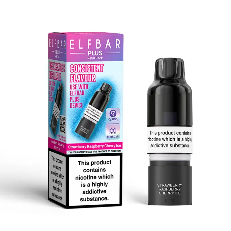 Elf Bar Plus Refill Pods 20mg (2%) - Vape Co - Image 3
