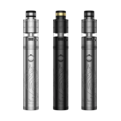 Vapefly Siegfried 21700 Tube Kit with Siegfried Mesh RTA - Black