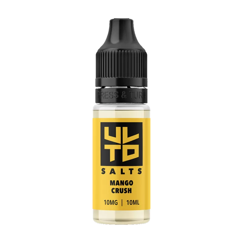 ULTD Mango Crush Nic Salt - 10ml - 5MG - Vape Product - Image 2
