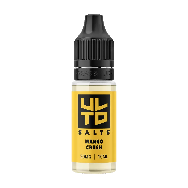 ULTD Mango Crush Nic Salt - 10ml - 5MG - Vape Product - Image 3