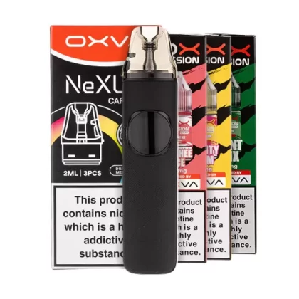 OXVA NeXlim 2 Pod Kit Bundle - Green Leather / 1.2ohm