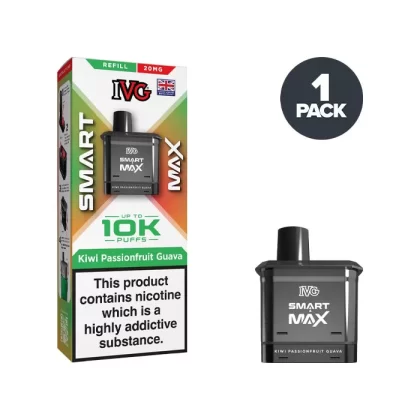 Kiwi Passionfruit Guava IVG Smart Max Refill Pack - Ukecigstore