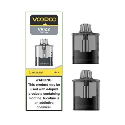 VooPoo VRIZZ Replacement Pods - 0.4 Ohm, 0.7 Ohm