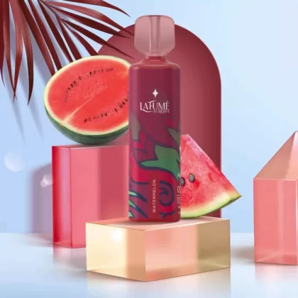 La Fume Aurora – Watermelon - La Fume / 2-isopropyl-N,2,3 -trimethylbutyramide / Aromastoffe / Nikotin / Glycerin / Nikotinsalz / ca. 600 / 380 mAh / 20mg/ml