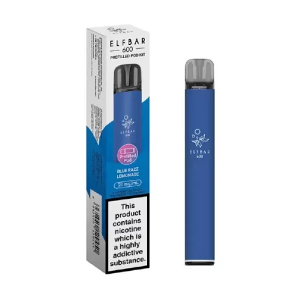 ELFBAR 600 Prefilled Pod Kit Blue Razz Lemonade - Ecigpremium